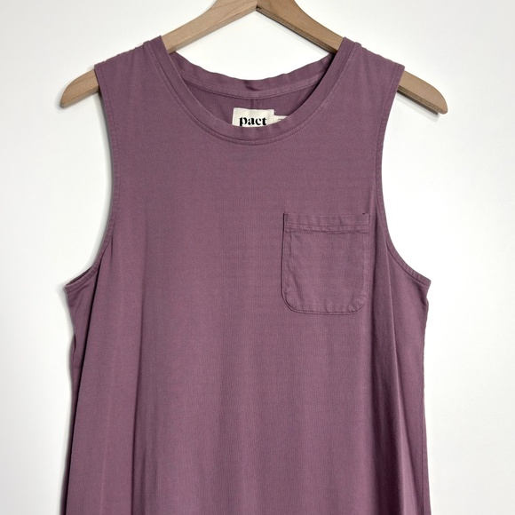 PACT Organic Cotton Tank Dress - Picture 2 of 7